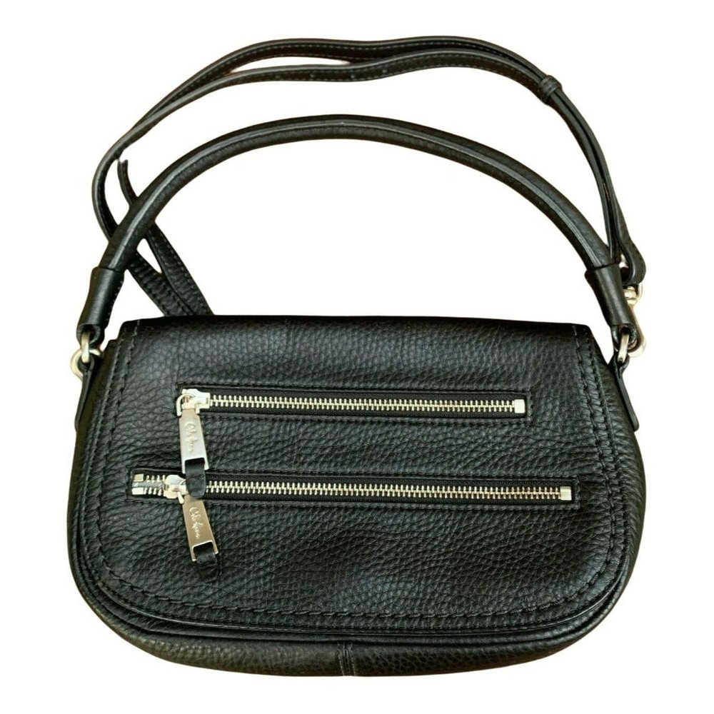 Cole Haan Pebble Leather Handbag With Shoulder Strap